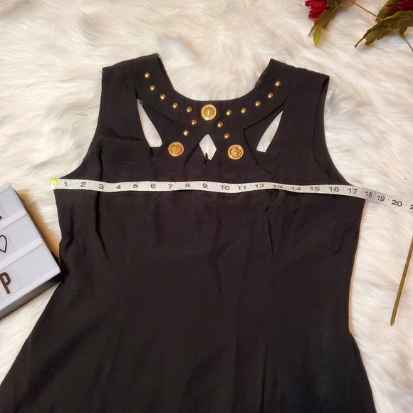 Farouche by Lori Weidner/Black Dress/SZ US 8 - Picture 5 of 13